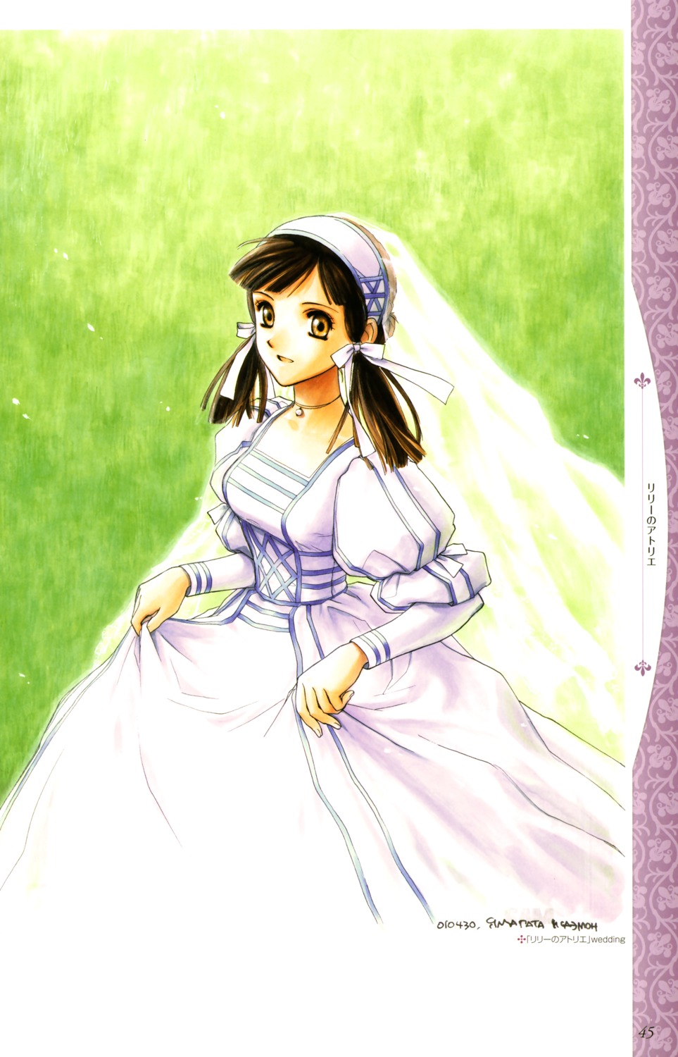 atelier, atelier_lilie, dress, gust_(company), lilie, wedding_dress, yamagata_isaemon