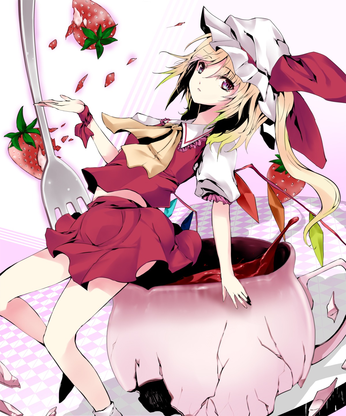 atoshi, flandre_scarlet, touhou, wings