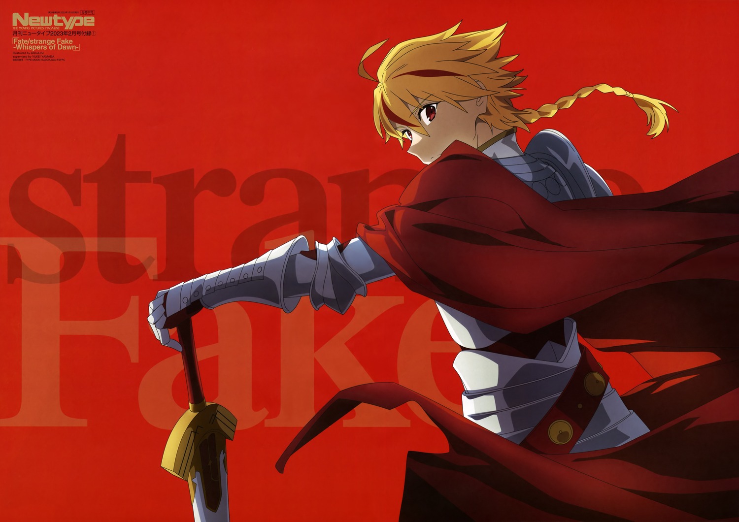 aquastar_inc., armor, fate/strange_fake, richard_i_(fate), sword