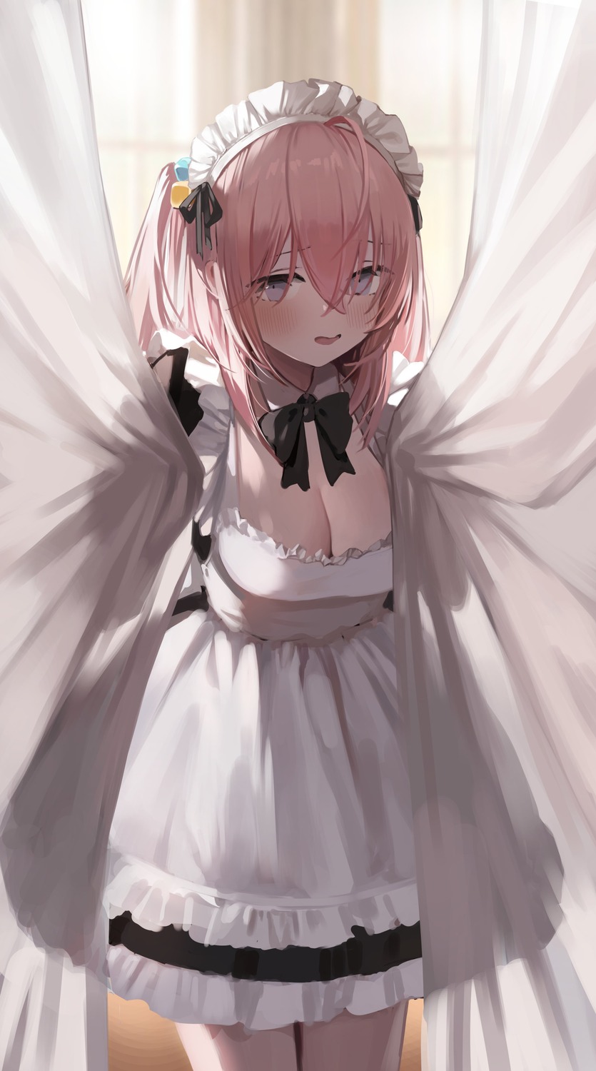 bocchi_the_rock!, duplicate, gotou_hitori, maid, no_bra, seorang