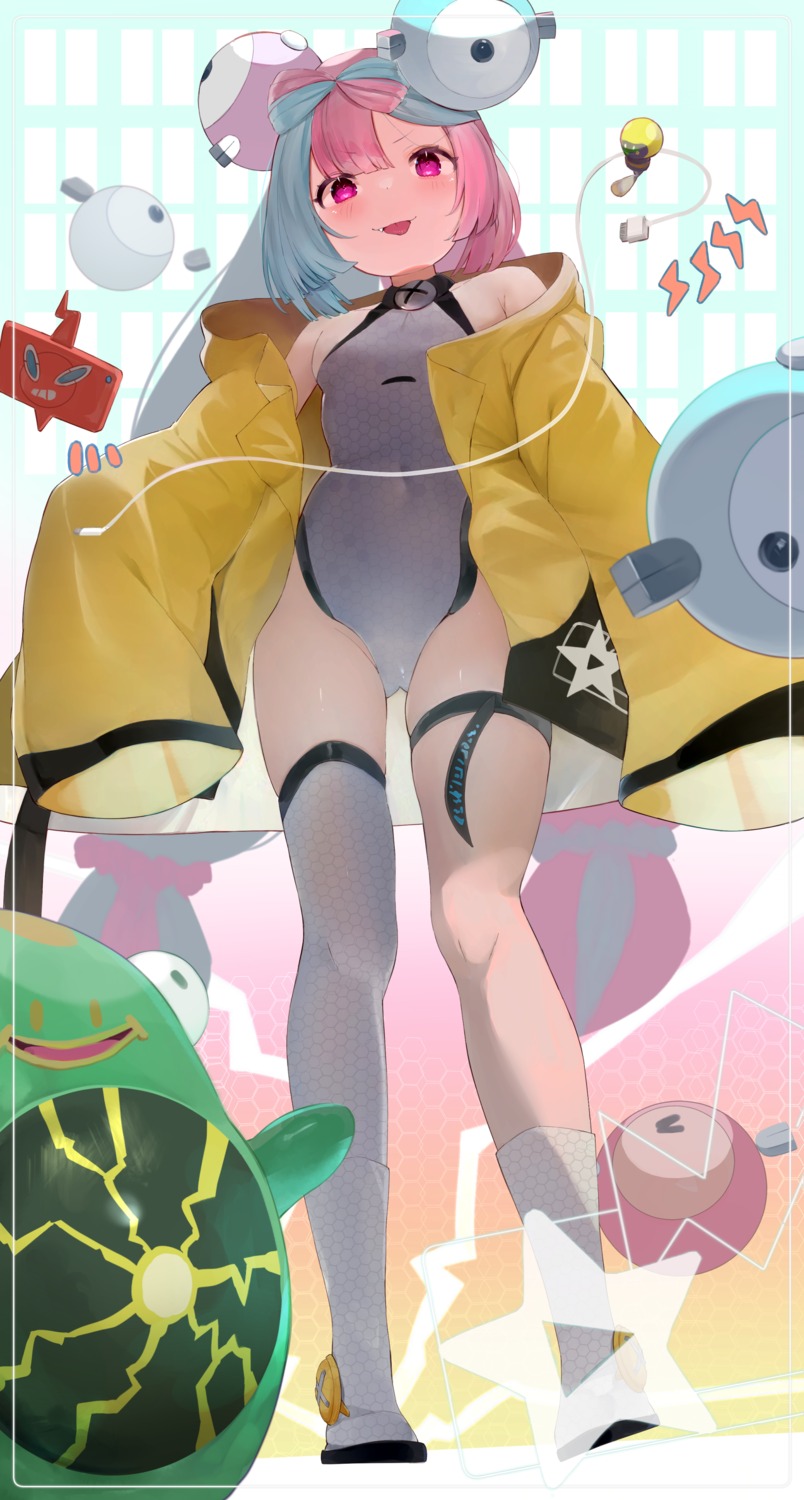belibolt, eureka_814, garter, leotard, nanjamo, pokemon, pokemon_sv, thighhighs