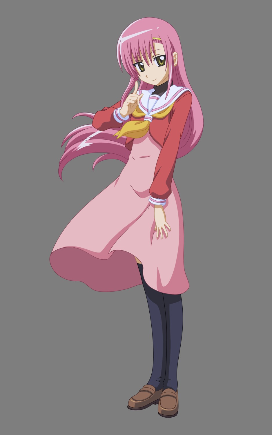 hayate_no_gotoku, horiuchi_osamu, katsura_hinagiku, seifuku, thighhighs, transparent_png, vector_trace