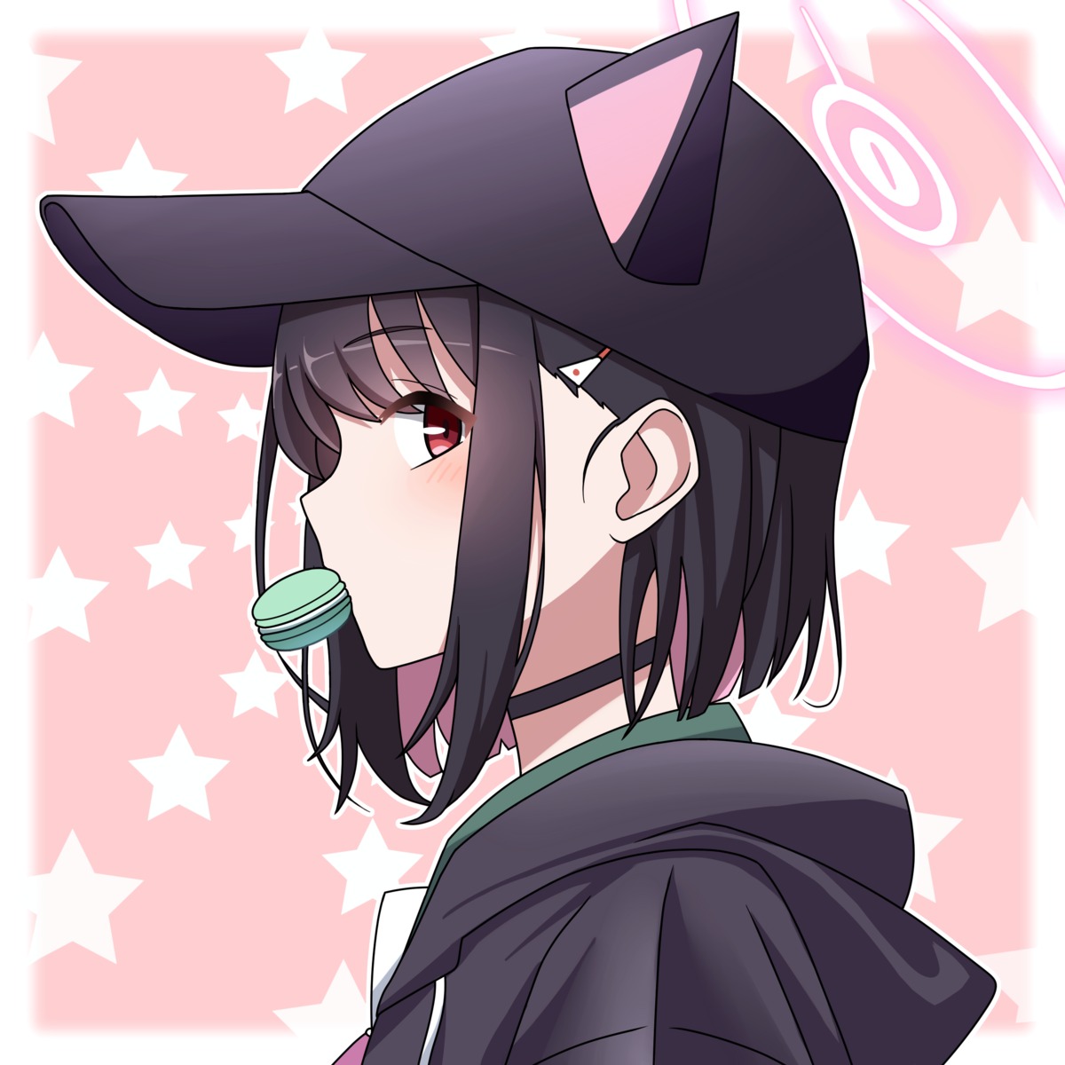 animal_ears, blue_archive, halo, kyouyama_kazusa, nekomimi, seifuku, vector_(dmlddmld00)