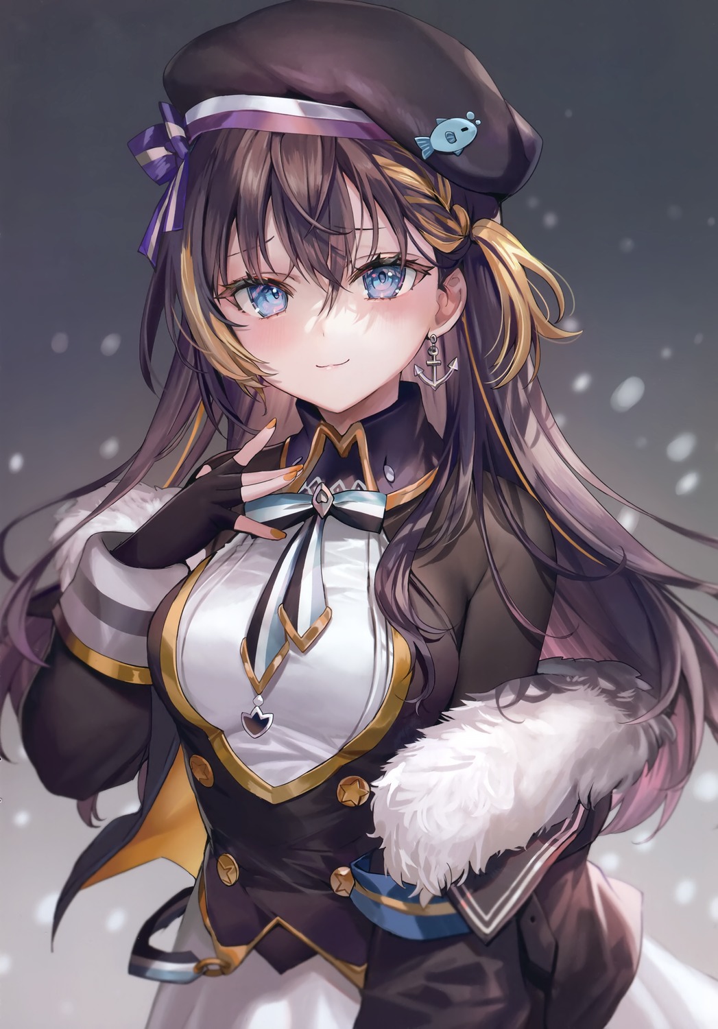 momoko_(momopoco), nijisanji, nijisanji_en, petra_gurin, sashimi_necoya, uniform
