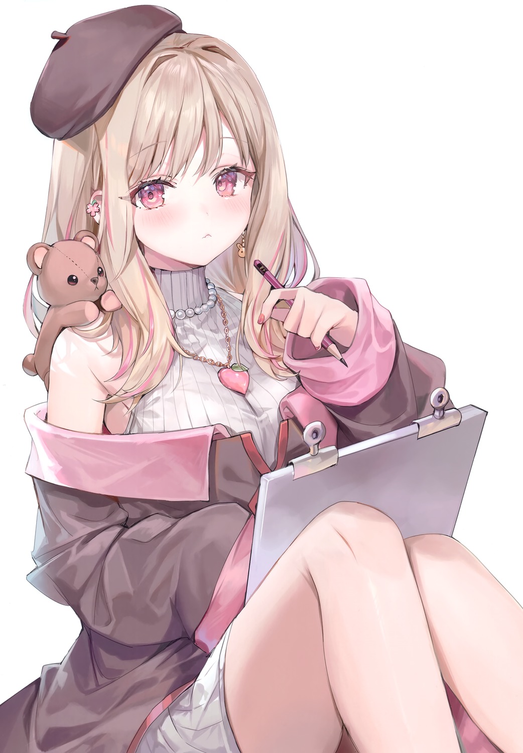 momoko_(momopoco), sashimi_necoya, sweater