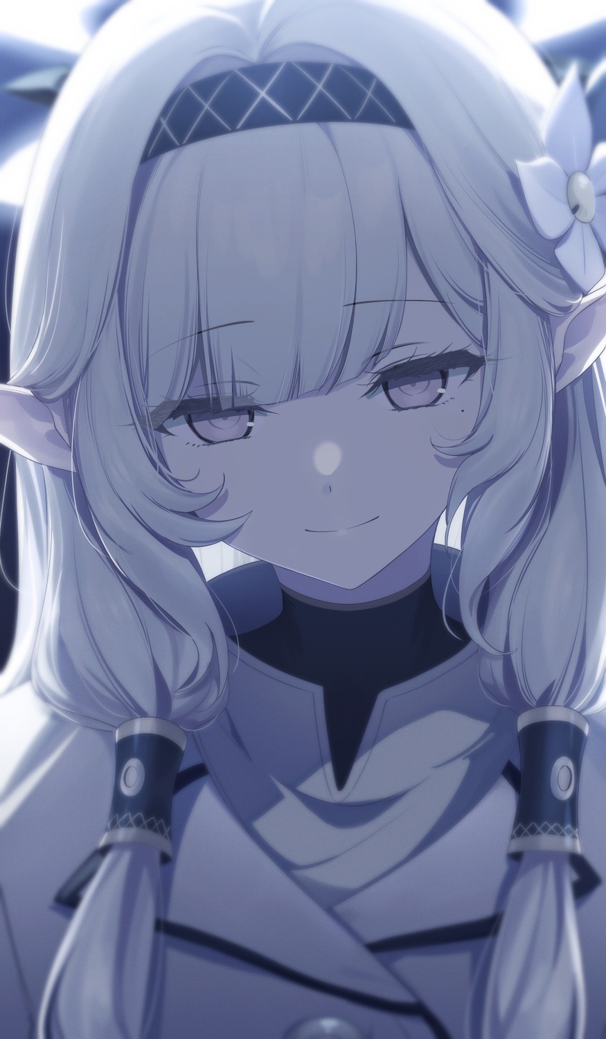 akeboshi_himari, blue_archive, deadnooodles, halo, pointy_ears, uniform