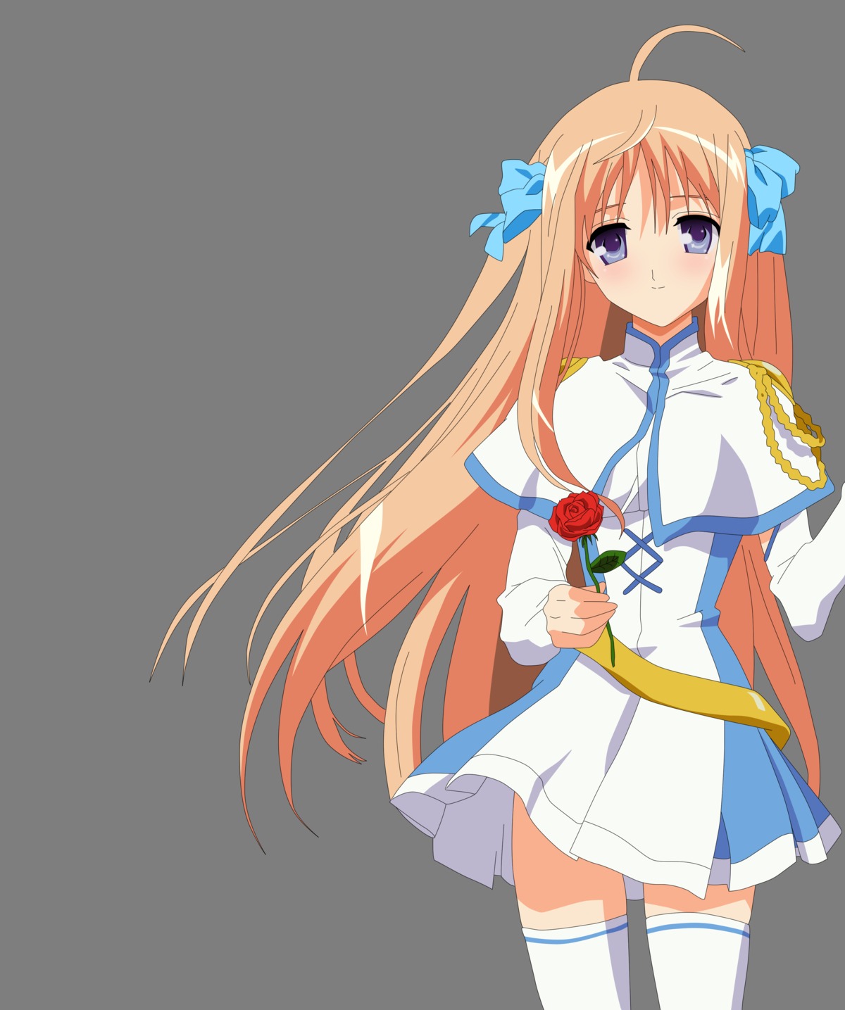 dress, kyoushirou_to_towa_no_sora, shiratori_kuu, thighhighs, transparent_png, vector_trace