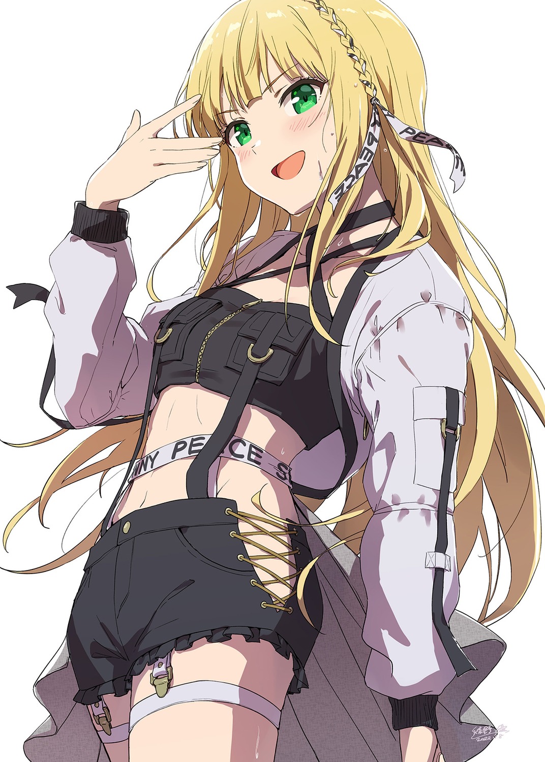 ayano_yuu, garter, ichinose_rei, idoly_pride, nopan