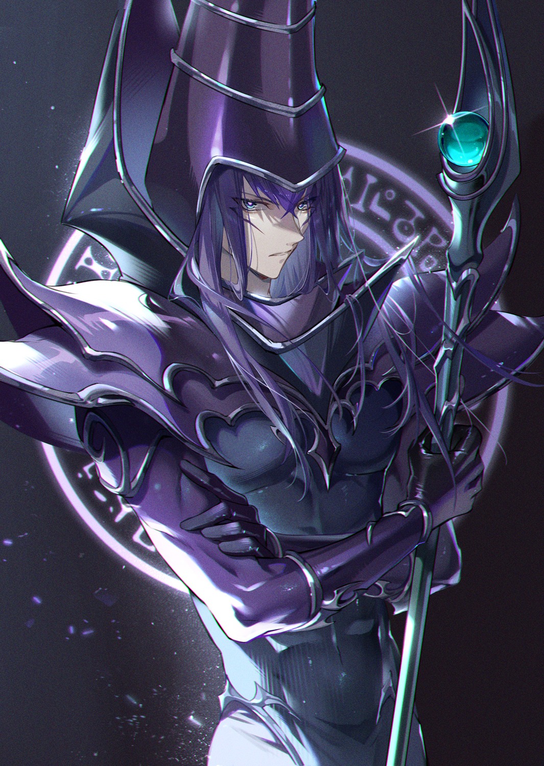 dark_magician, ekita_xuan, male, yugioh