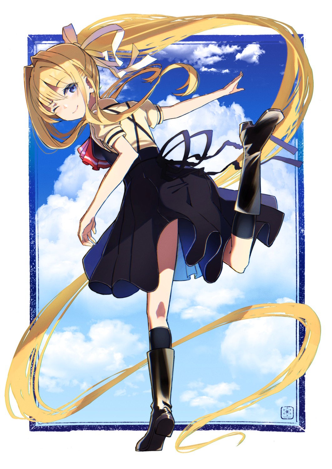 air, kamio_misuzu, seifuku, yudough
