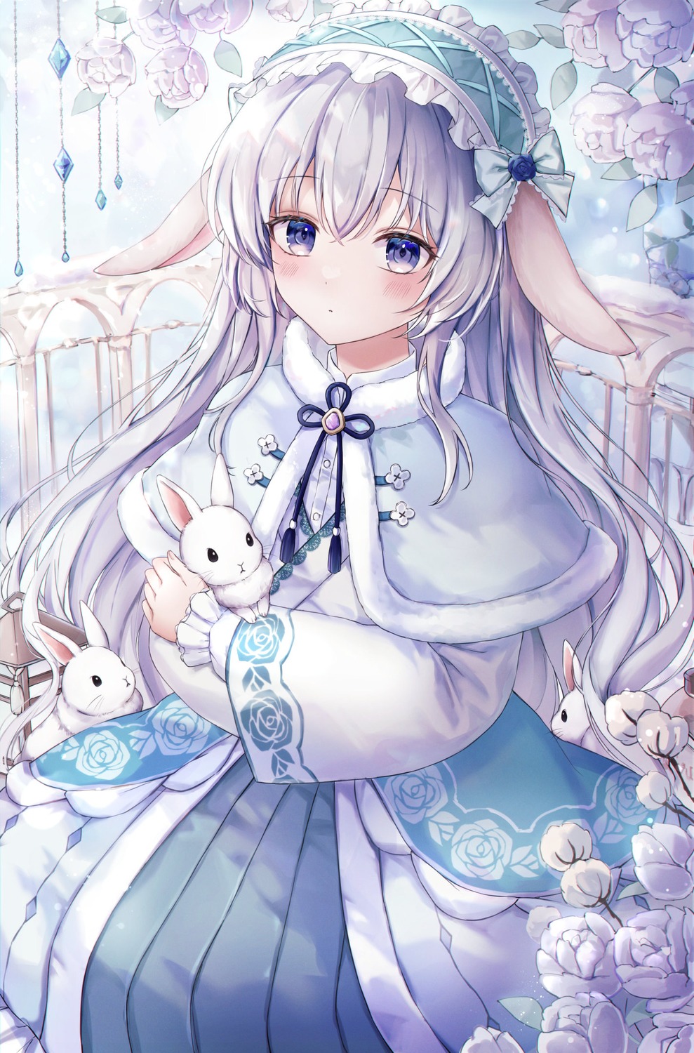 animal_ears, bunny_ears, lolita_fashion, tsumugi_8345, wa_lolita