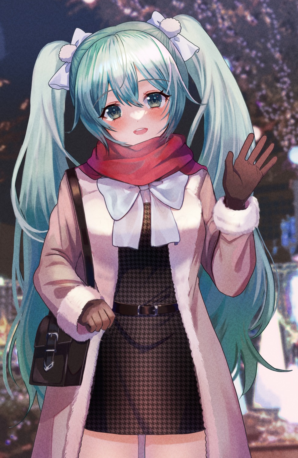 dress, hatsune_miku, kuroko_(heisekoko), vocaloid