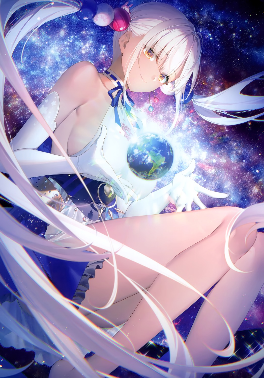alicesyndrome*, dress, hololive, hololive_english, no_bra, toosaka_asagi, tsukumo_sana