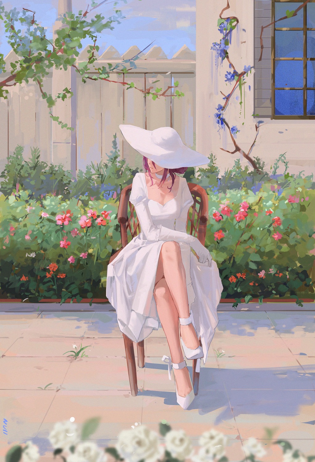 chainsaw_man, dress, heels, null_(skev7724), reze_(chainsaw_man)