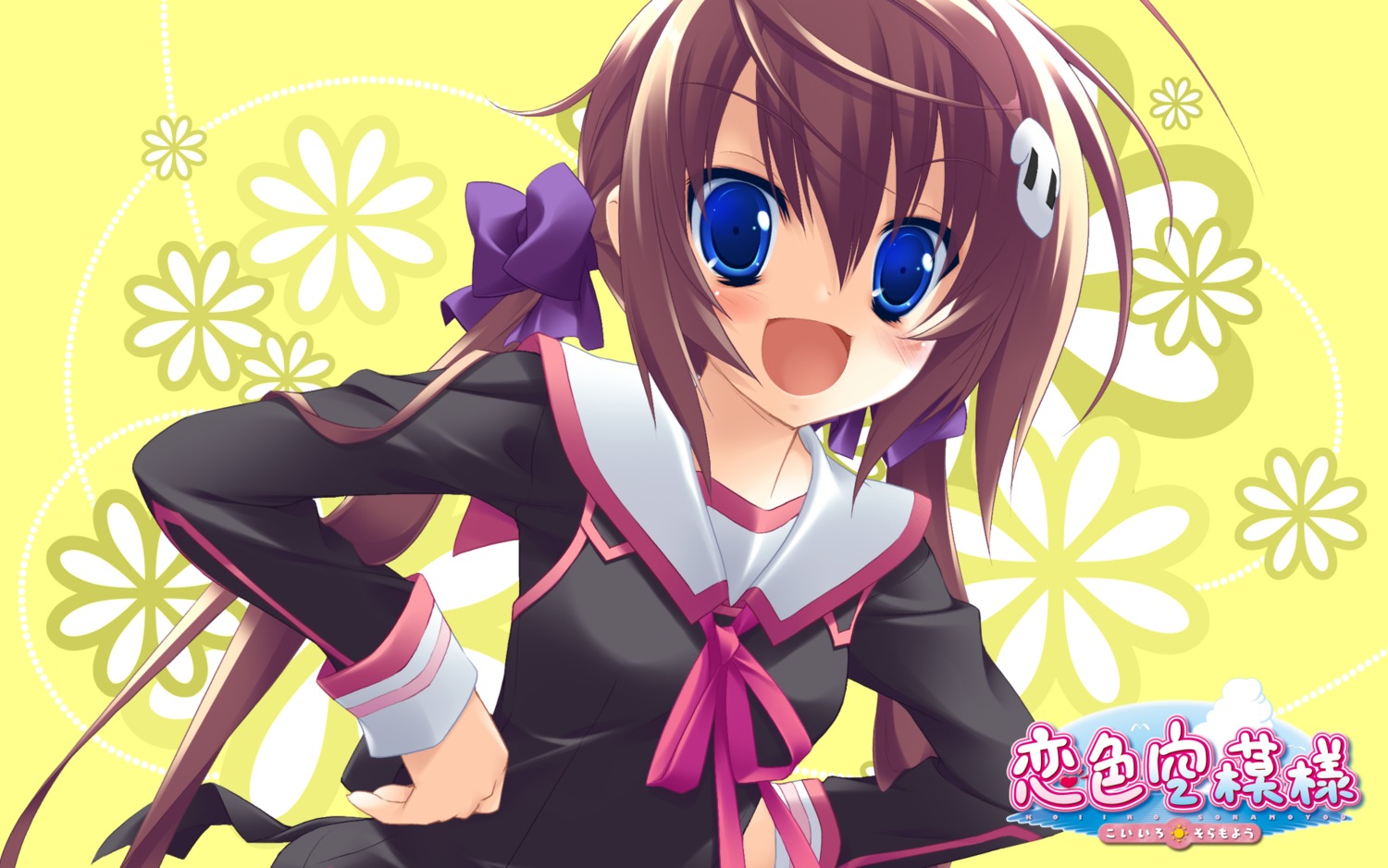 koiiro_soramoyou, lucie, seifuku, shinohara_sera, studio_ryokucha, wallpaper