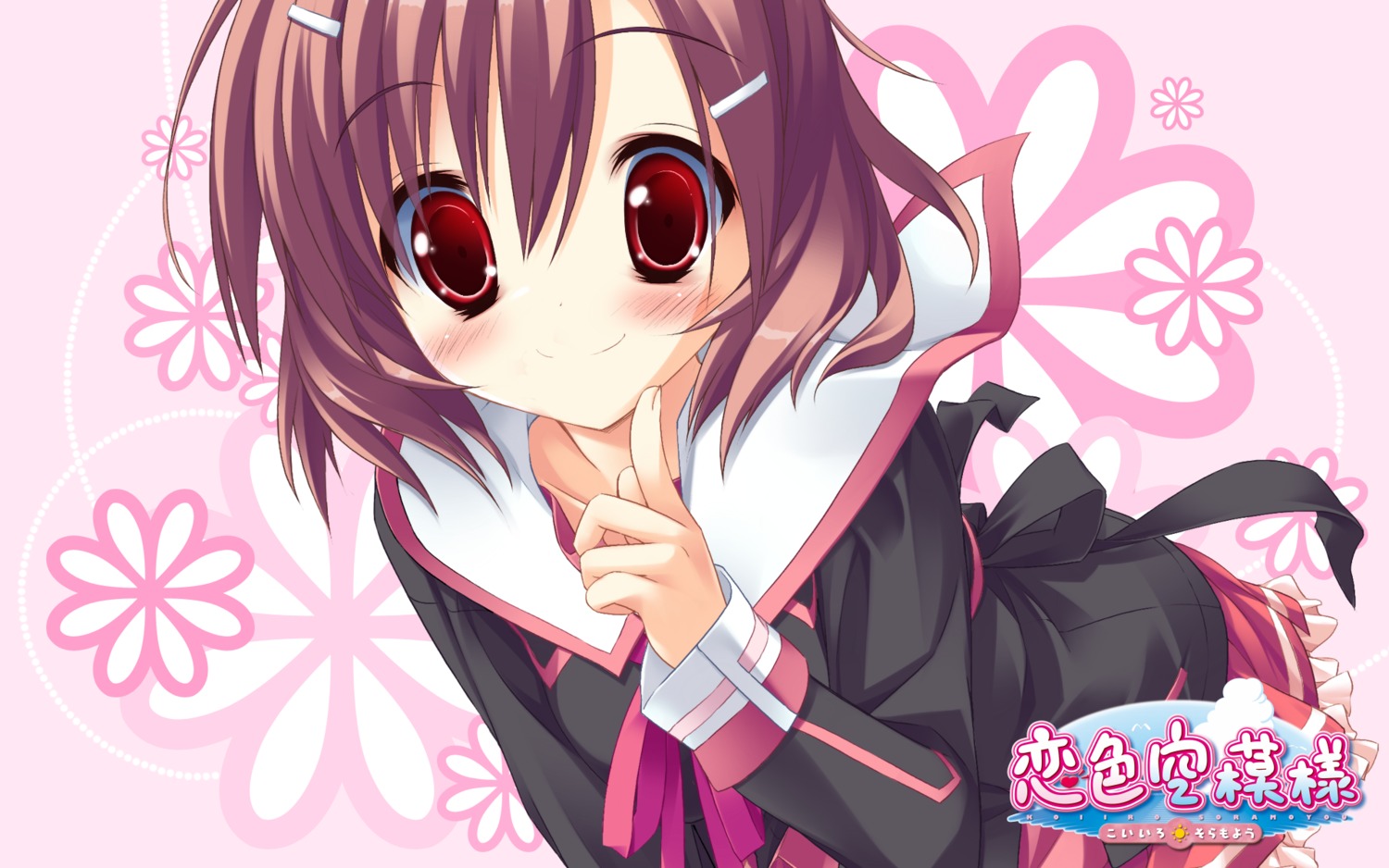 hattori_aya, koiiro_soramoyou, lucie, seifuku, studio_ryokucha, wallpaper