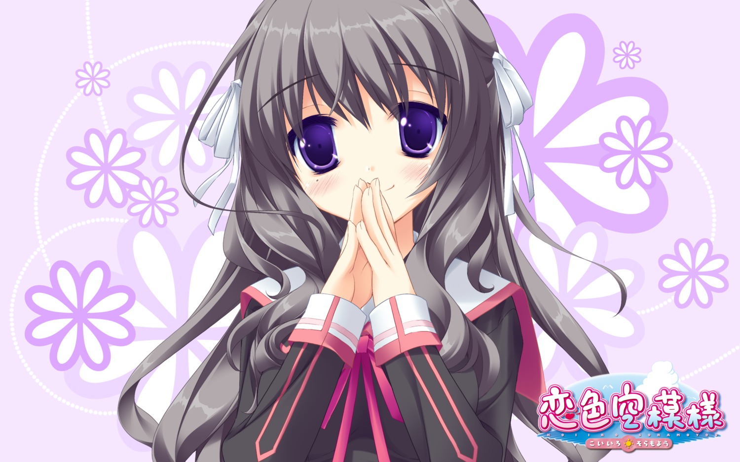 koiiro_soramoyou, lucie, seifuku, studio_ryokucha, utsumi_shizuna, wallpaper