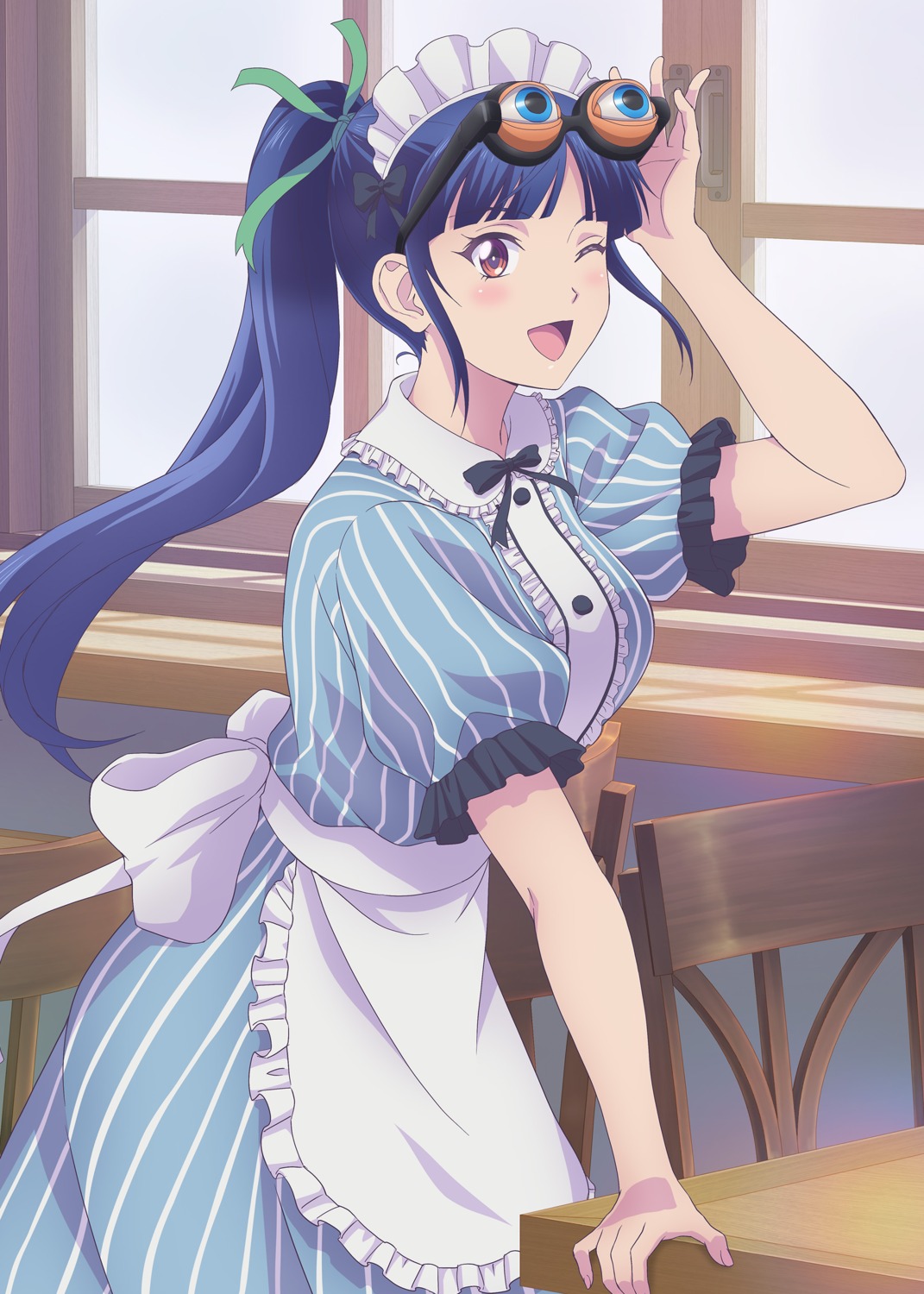 maid, megami_no_café_terrace, megane, tagme, tsuruga_ami, waitress