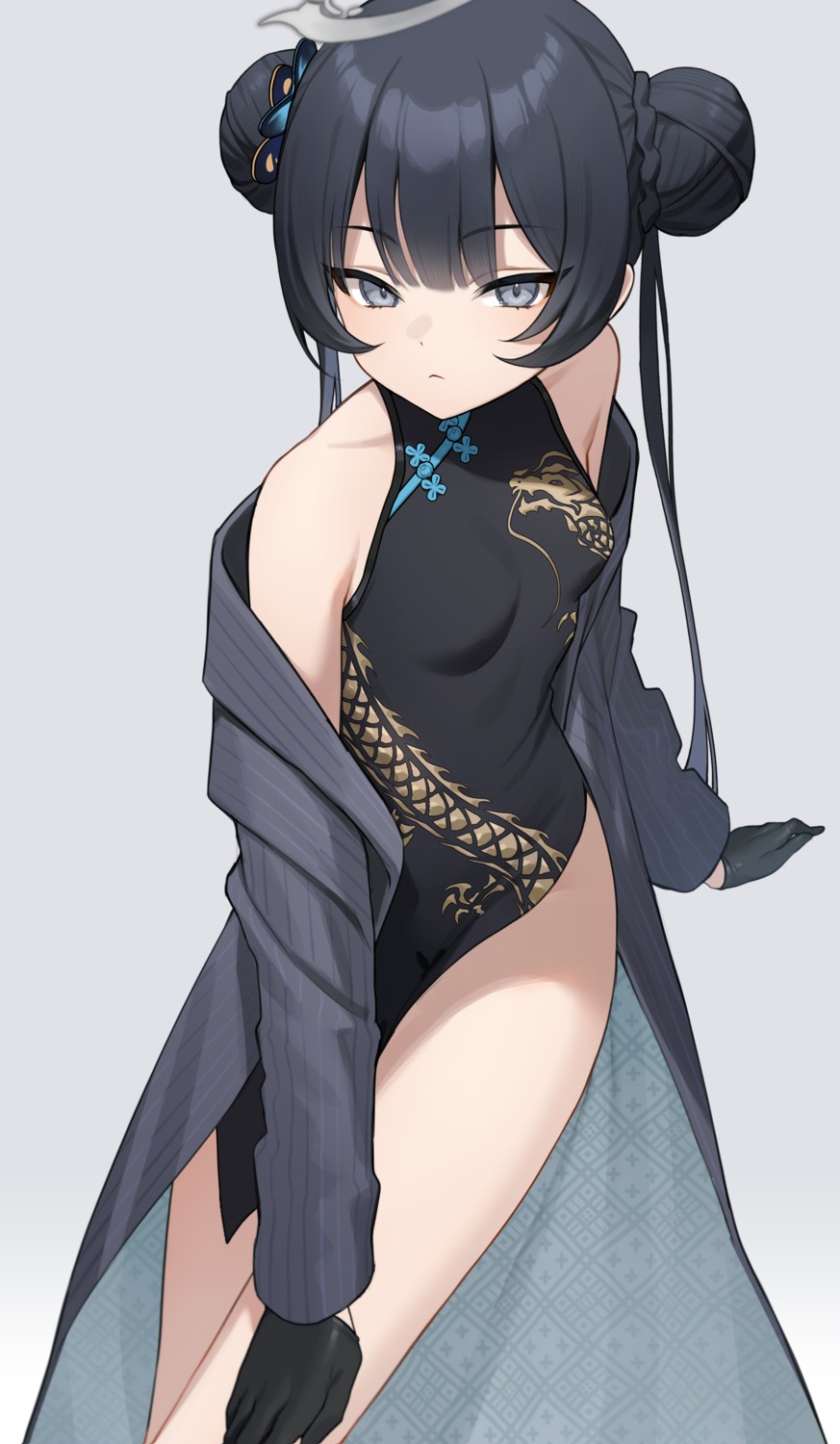 blue_archive, chinadress, halo, reiji-rj, ryuuge_kisaki