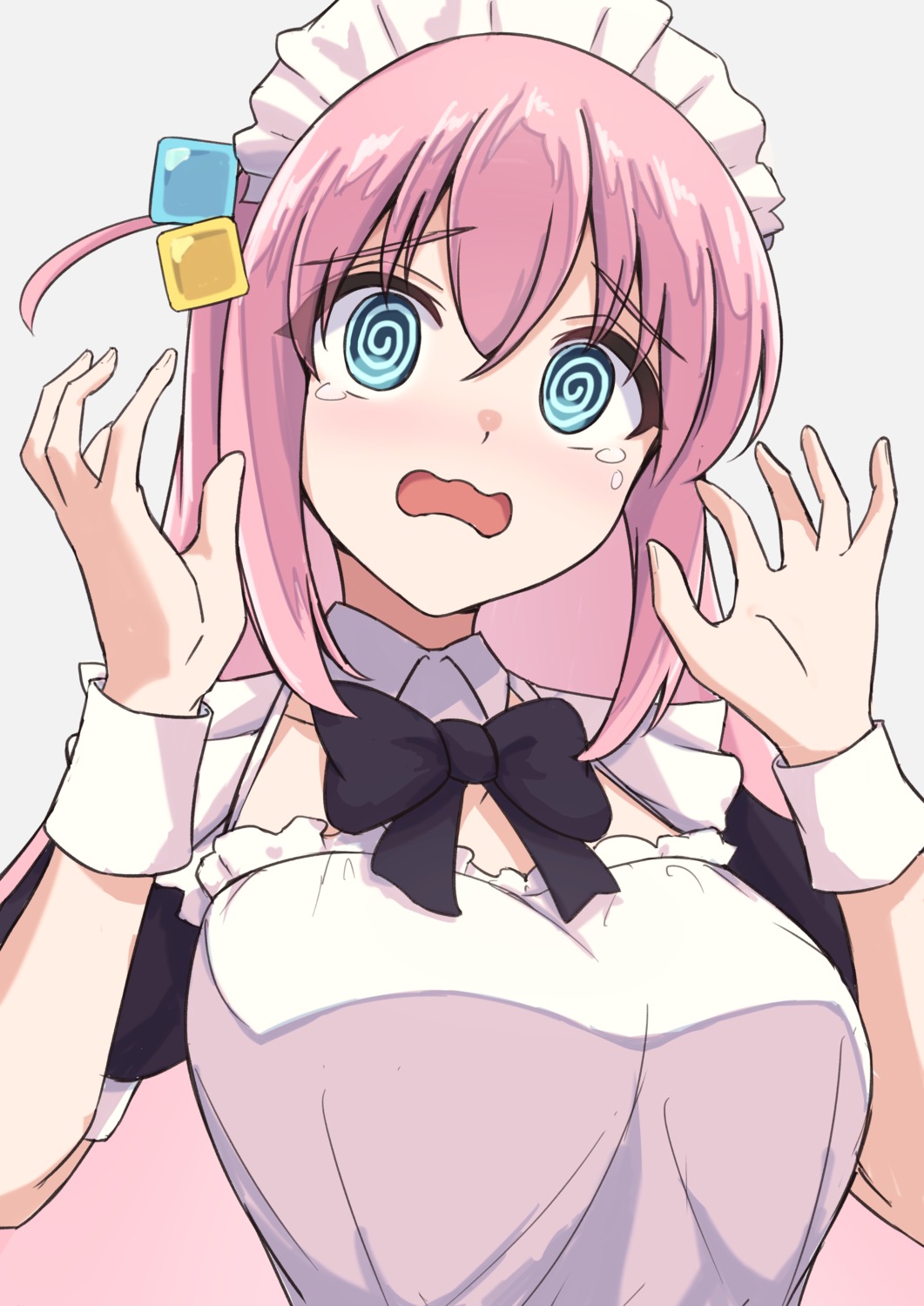 bocchi_the_rock!, gotou_hitori, maid, tomatology3