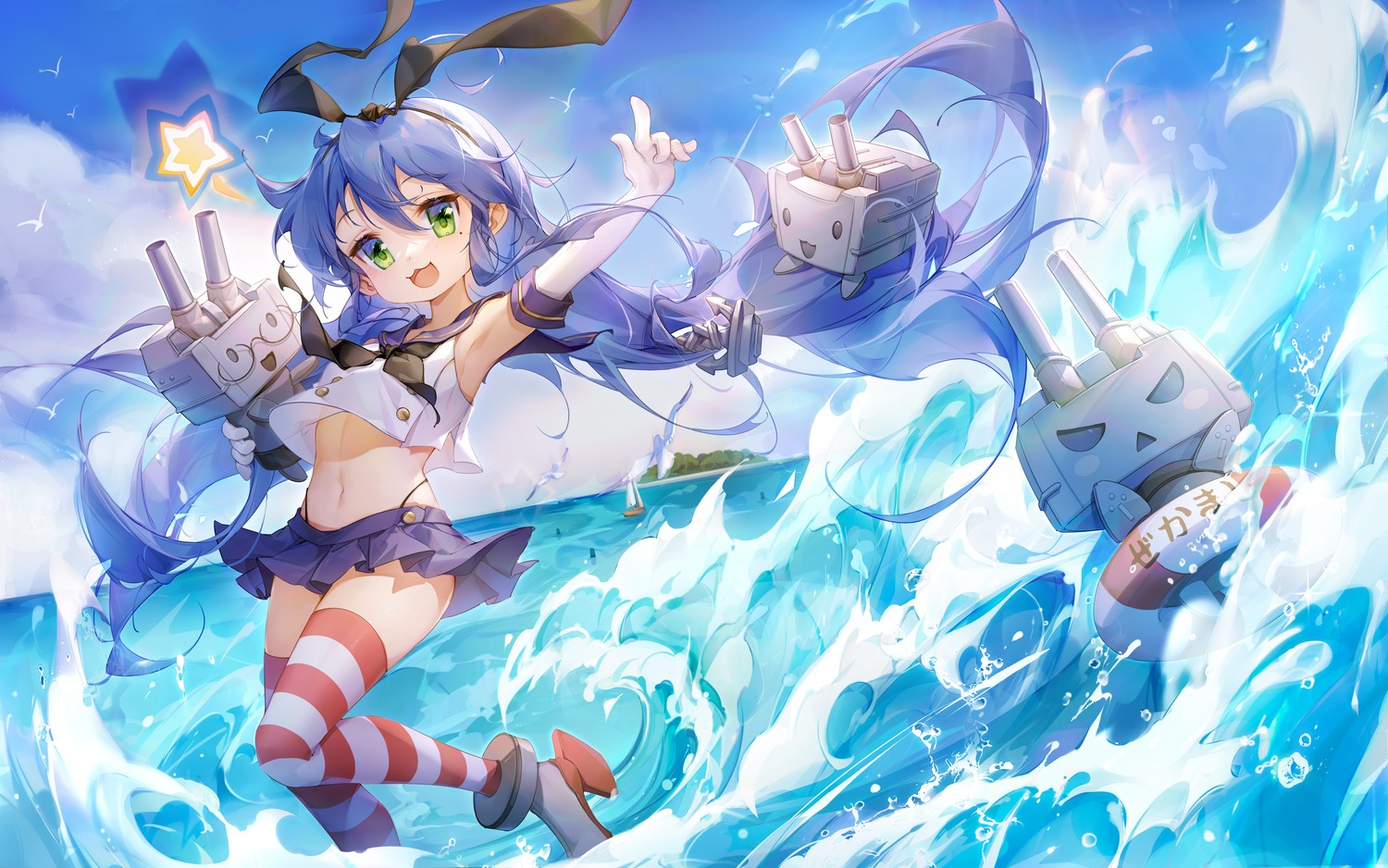 cosplay, heels, irisrey, izumi_konata, kantai_collection, lucky_star, pantsu, rensouhou-chan