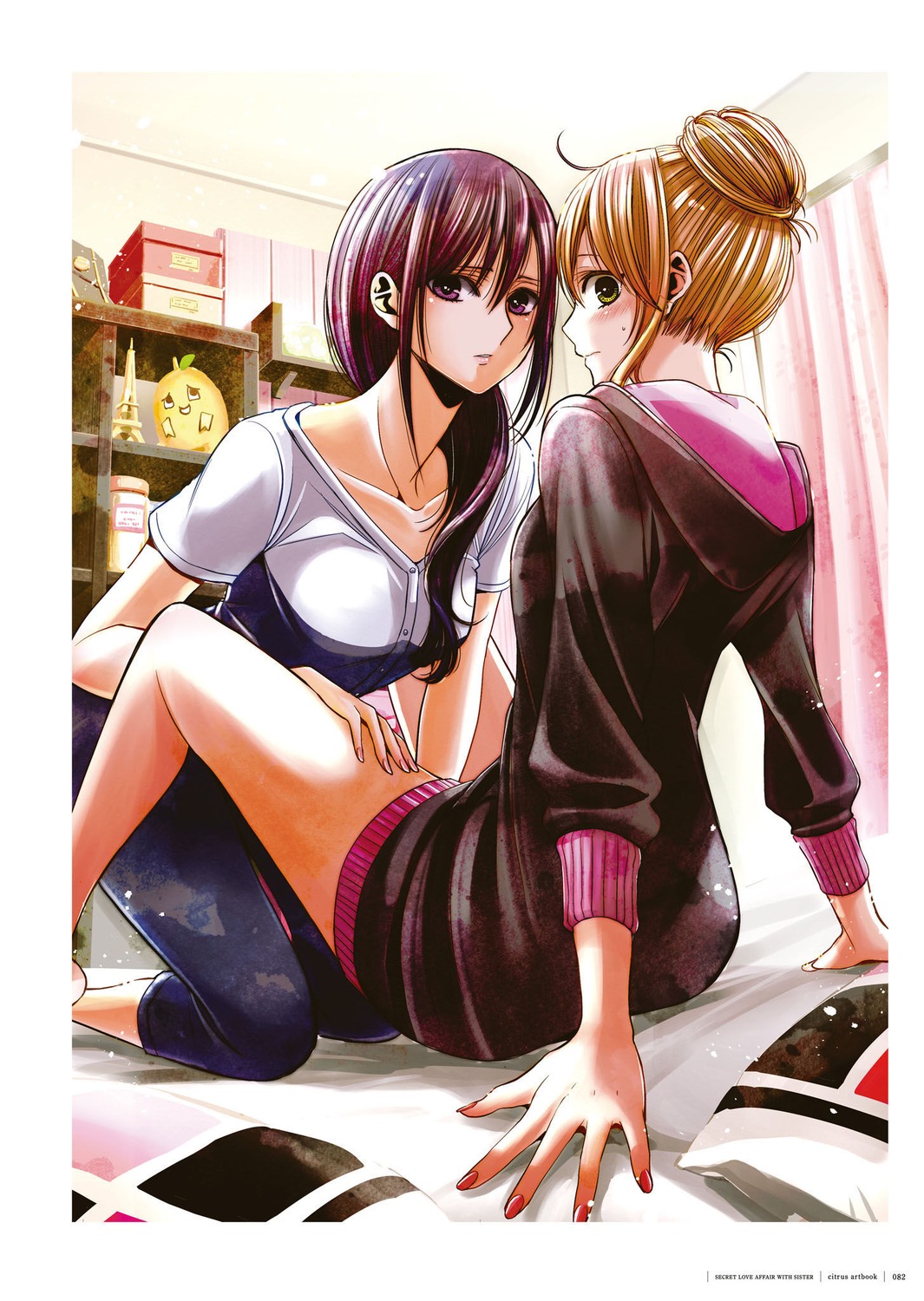 aihara_mei, aihara_yuzu_(citrus), citrus_(manga), saburouta, yuri