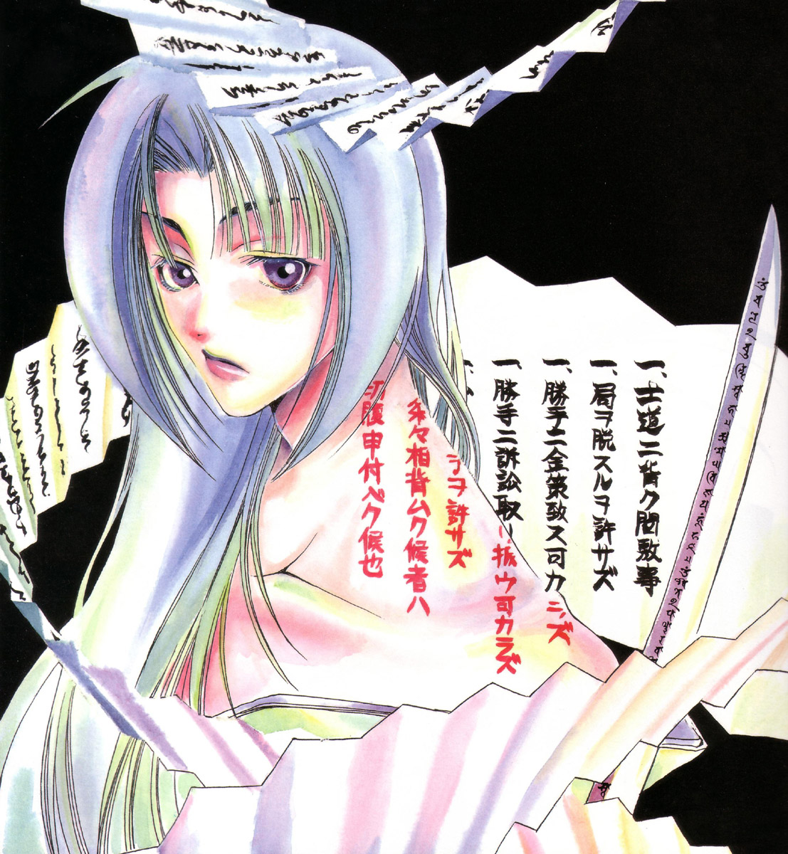 chrono_nanae, male, okita_souji, okita_souji_(peacemaker), peacemaker_kurogane