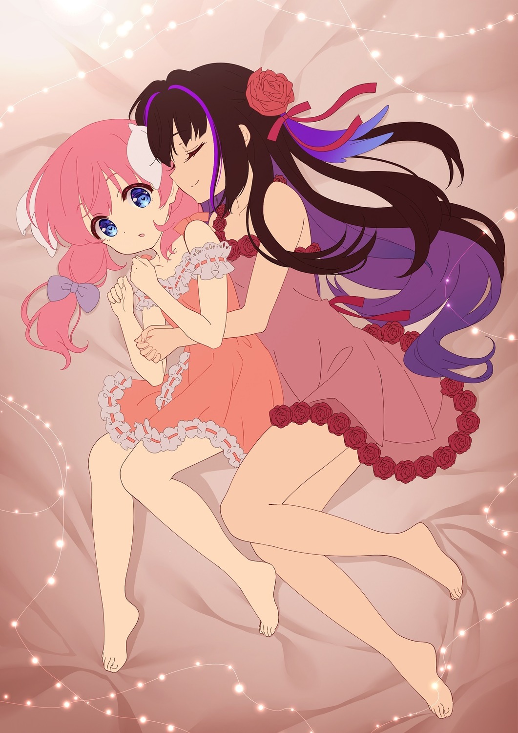fuzichoko, haizakura, karasuba_(prima_doll), key, lingerie, na-ga, prima_doll, yuri