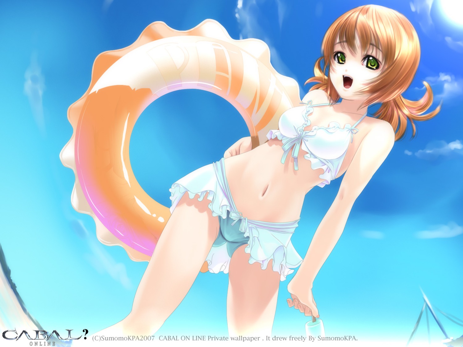 bikini, cabal, sumomo_kpa, swimsuits, wallpaper