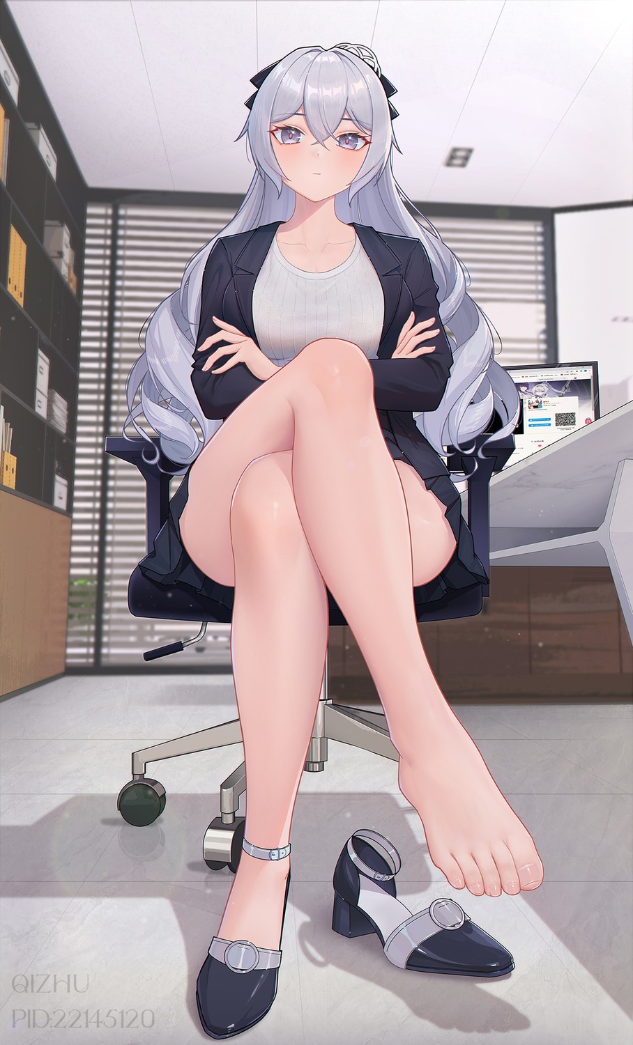 benghuai_xueyuan, bronya_zaychik, feet, honkai_impact, qizhu