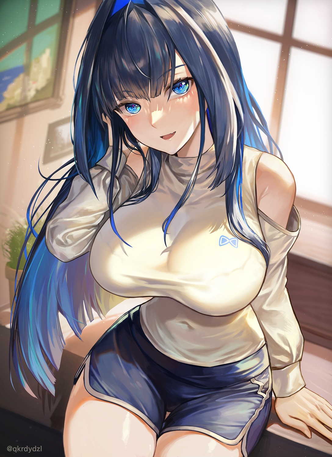 bra, hololive, hololive_english, ouro_kronii, santafe99, see_through