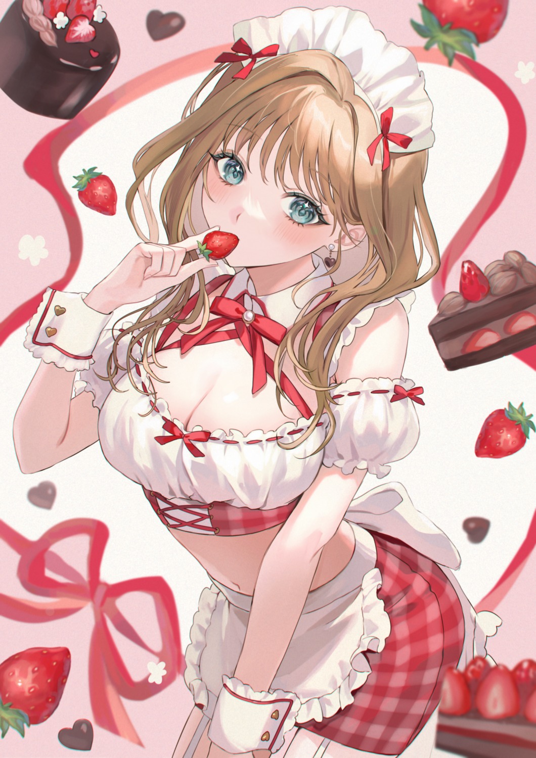 anoa, cleavage, maid