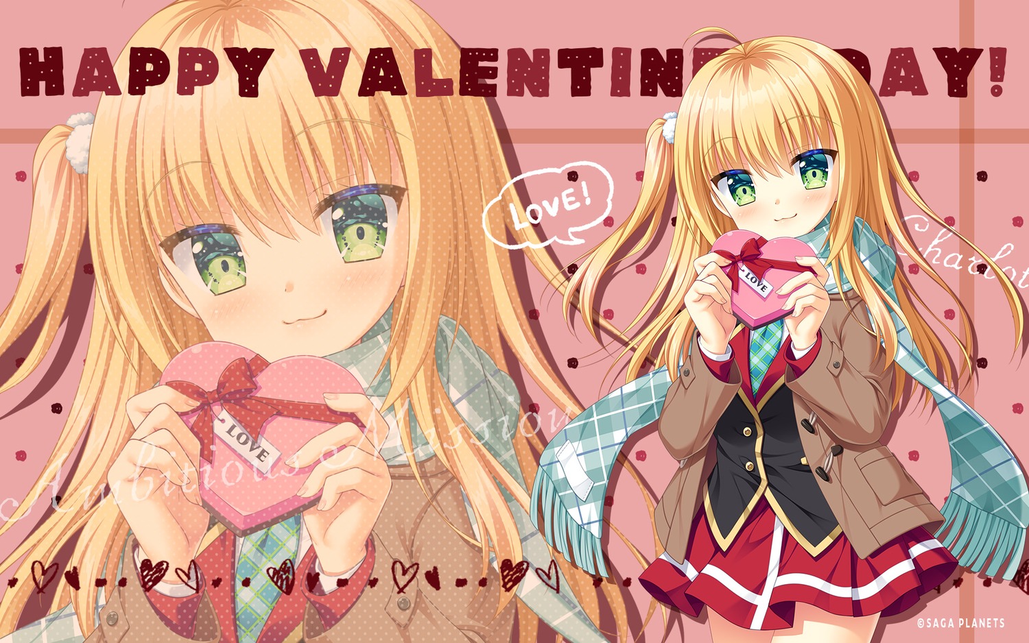 ambitious_mission, charlotte_di_curvehorn_yeatz, hanesaki_seika, saga_planets, seifuku, valentine, wallpaper