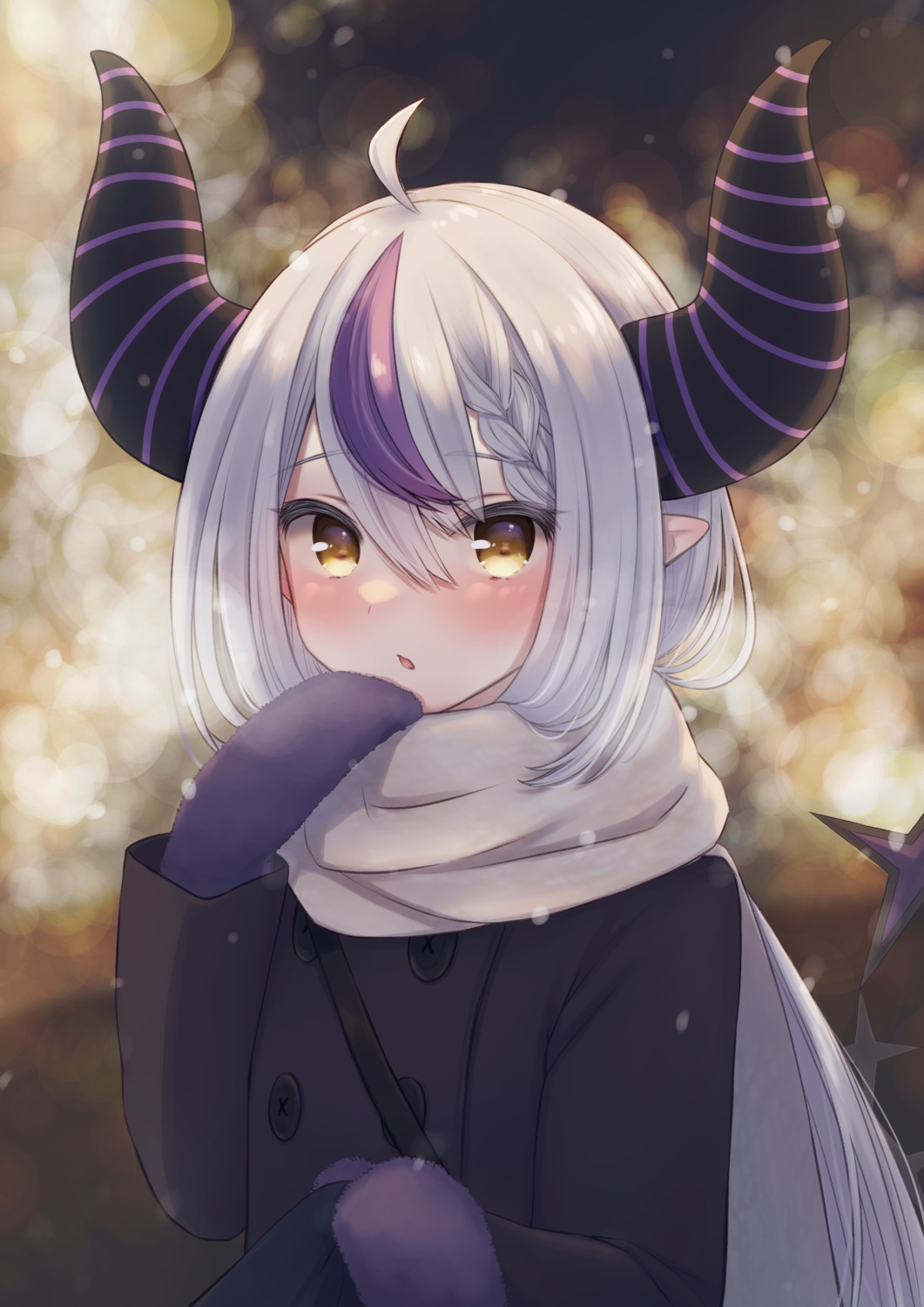 amami_(amaama0_0), hololive, horns, la+_darknesss, pointy_ears