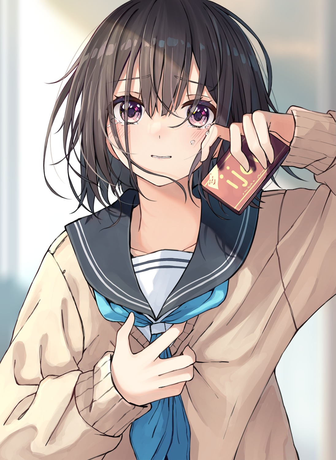 enuni, seifuku, sweater, valentine