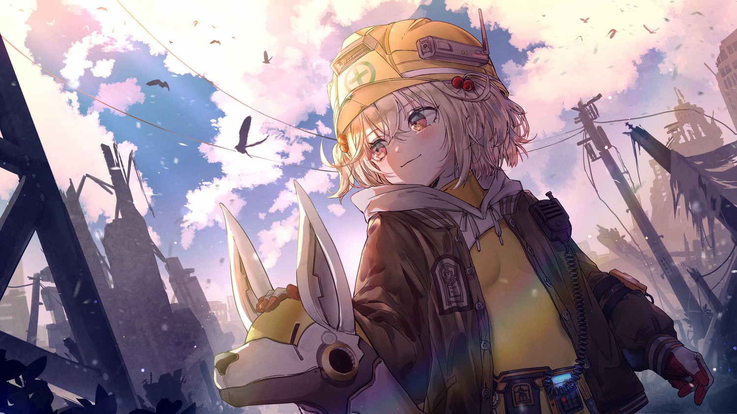 bodysuit, goddess_of_victory:_nikke, inukai_dog, liter_(nikke), mecha