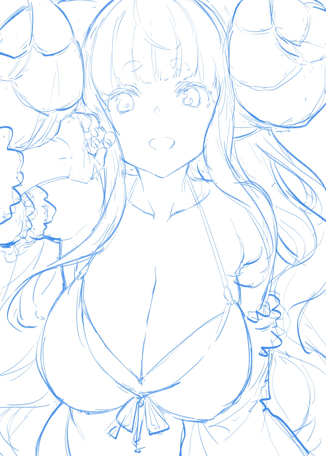 anila_(granblue_fantasy), granblue_fantasy, mushi024, sketch