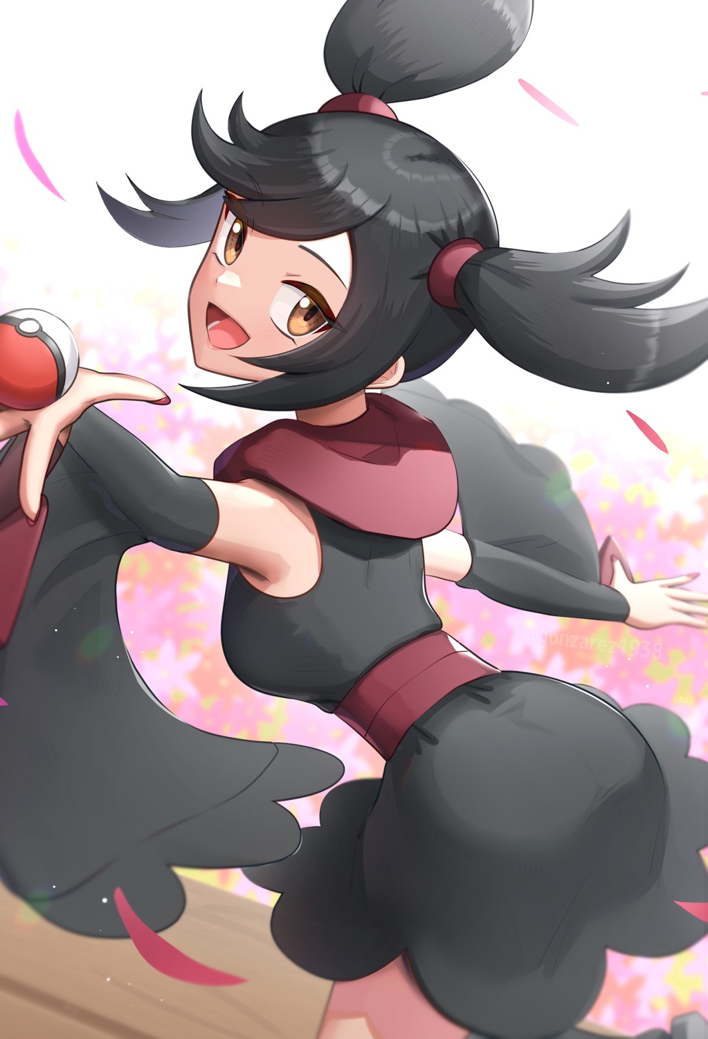 ass, gonzarez, japanese_clothes, kirika_(pokemon), pokemon, pokemon_xy
