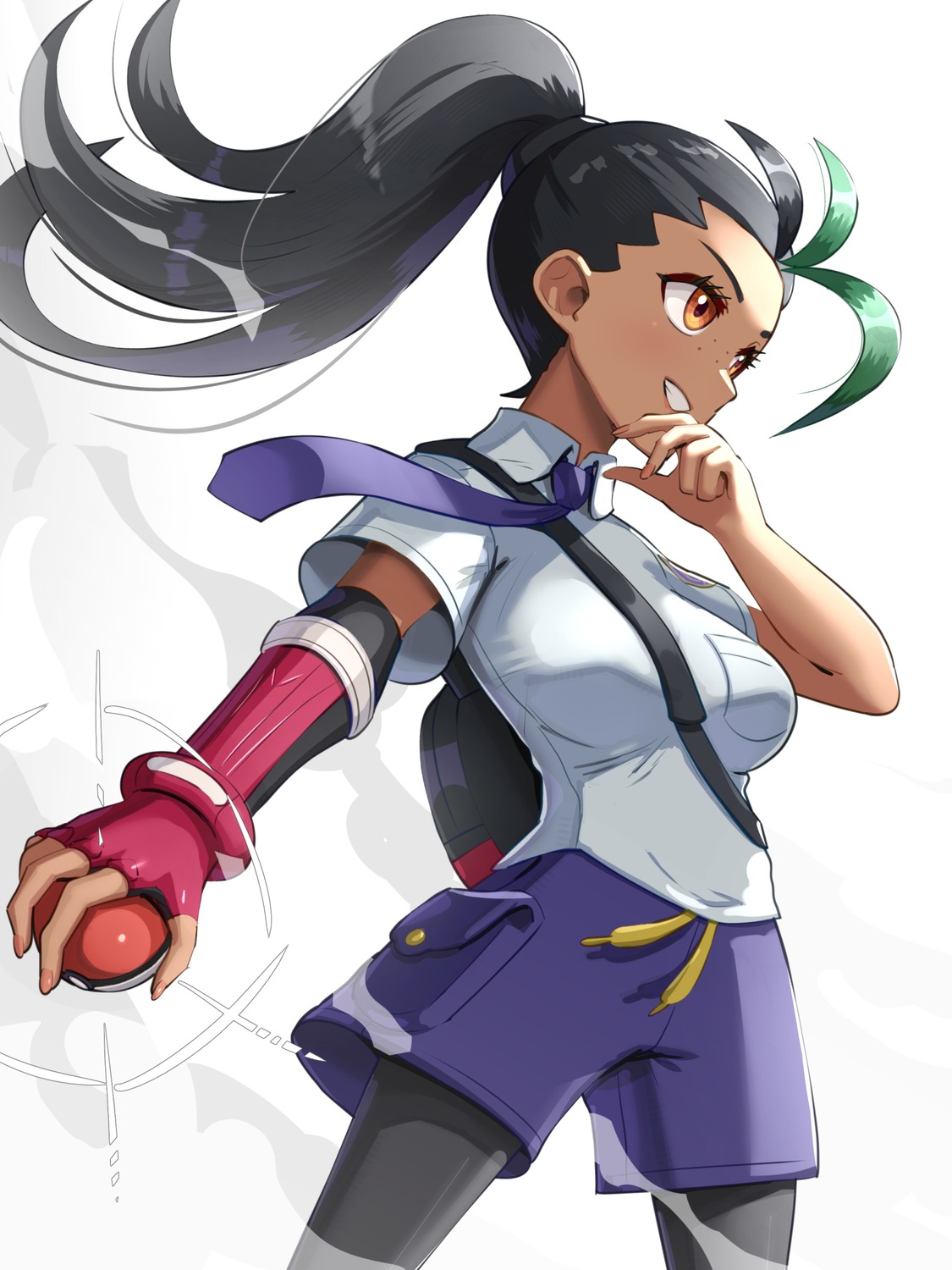 gonzarez, nemona_(pokemon), pantyhose, pokemon, pokemon_sv, seifuku