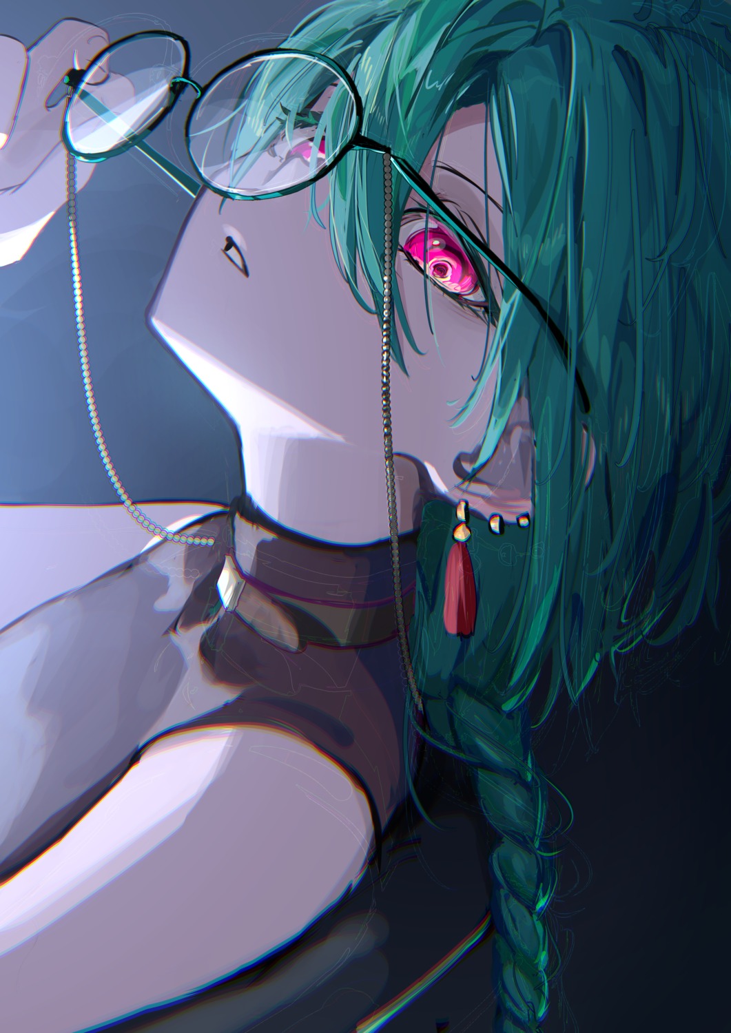 male, megane, nijisanji, roitz_(_roitz_), ryuushen