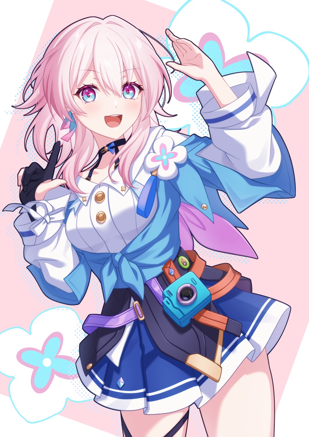 garter, honkai:_star_rail, march_7th, pochimaru_(marumaru_wanwan)