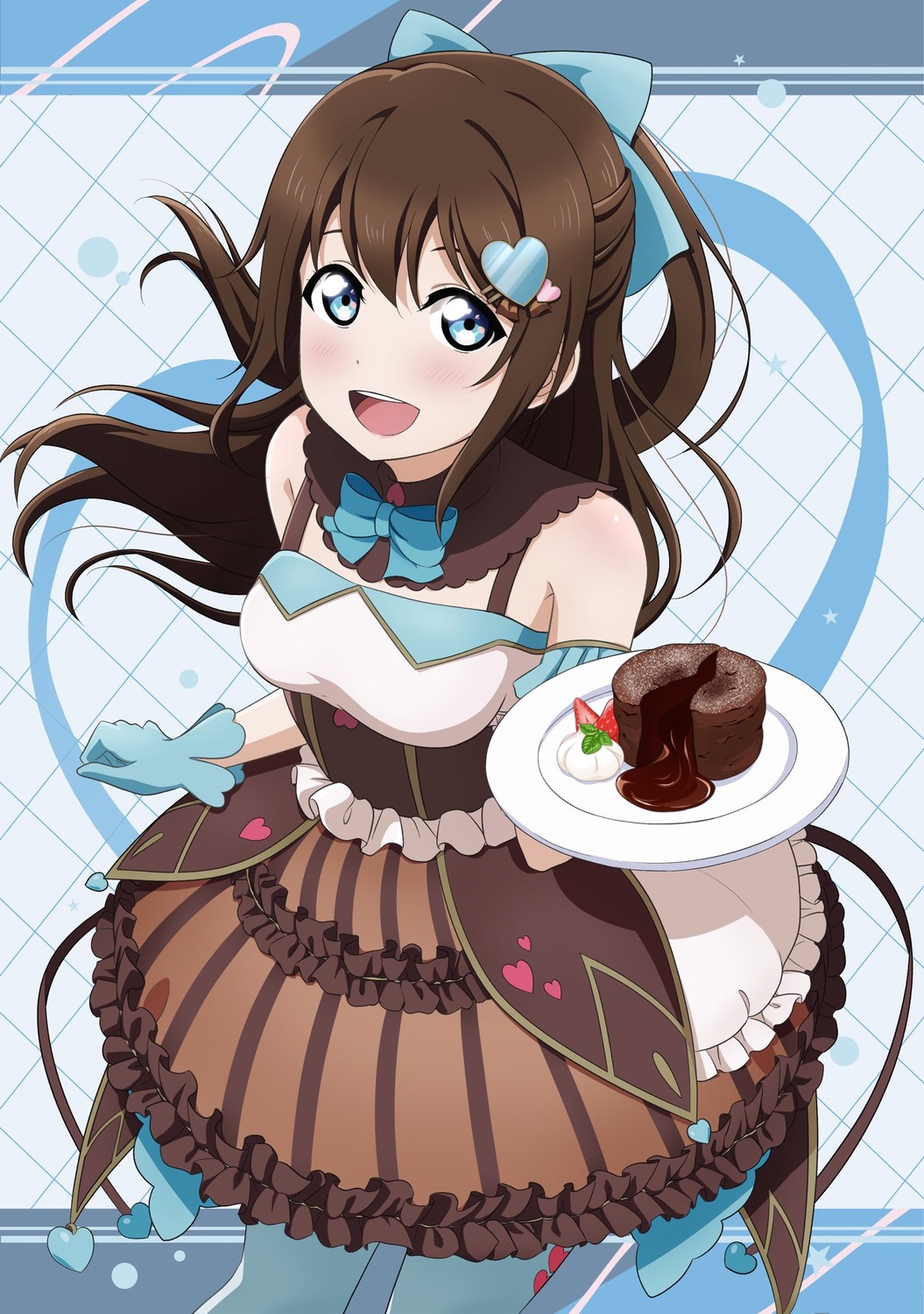 dress, love_live!_(series), love_live!_nijigasaki_gakuen_school_idol_doukoukai, ousaka_shizuku, pantyhose, umnh-o