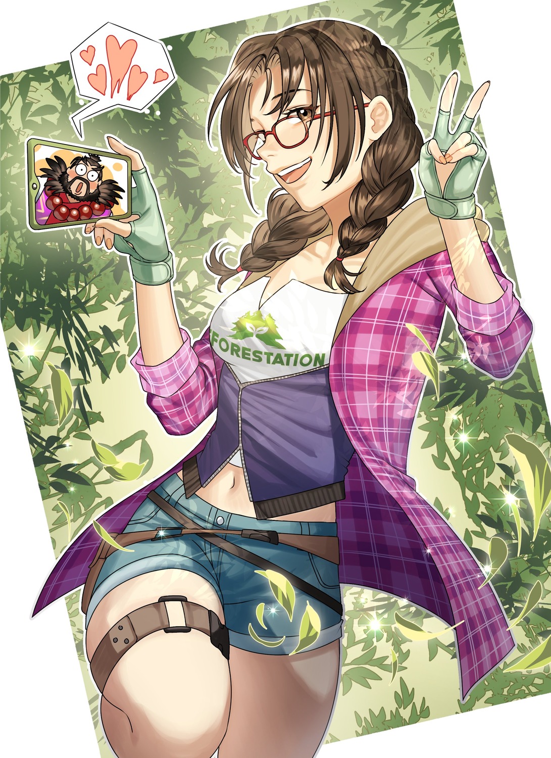 garter, hanny_(uirusu_chan), julia_chang, megane, street_fighter