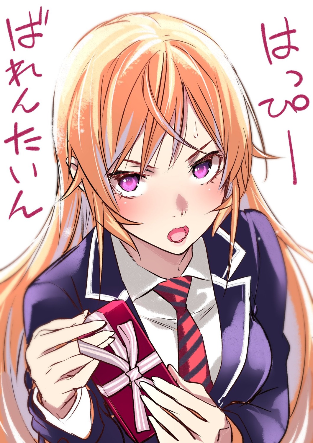 nakiri_erina, seifuku, shokugeki_no_soma, tosh, valentine