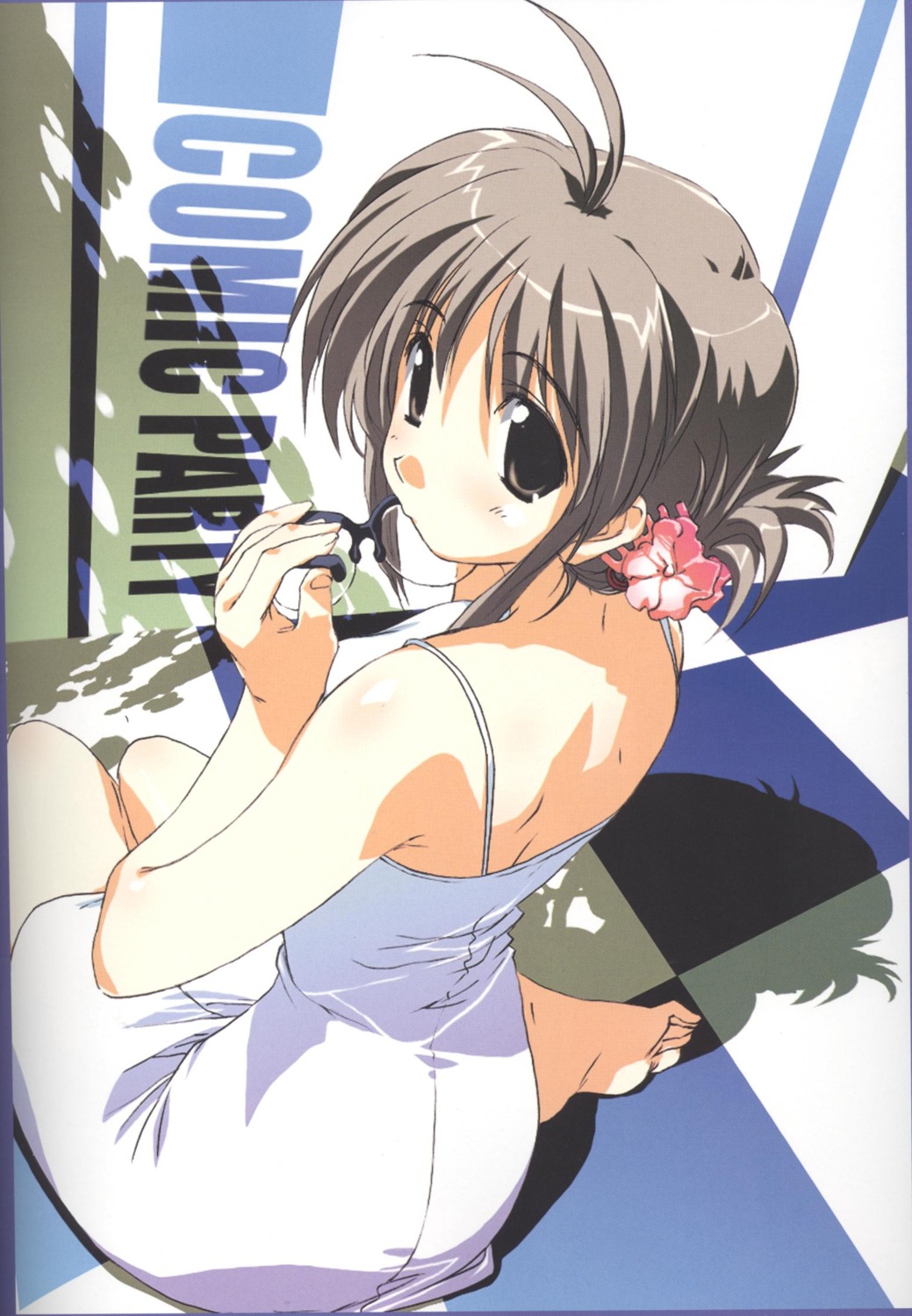amaduyu_tatsuki, comic_party, makimura_minami, megane