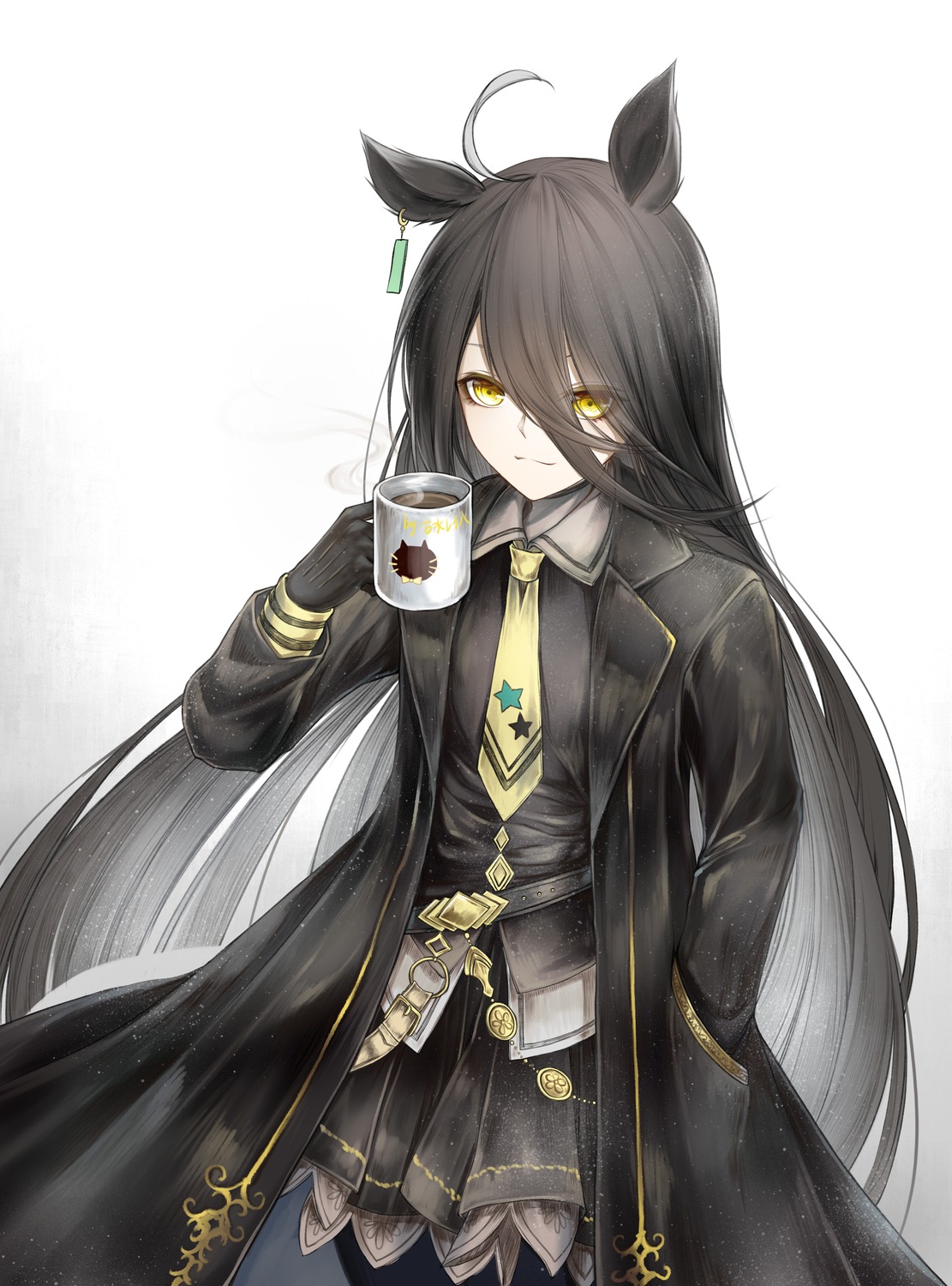 animal_ears, manhattan_cafe_(umamusume), miyamizu_reiha, pantyhose, uma_musume_pretty_derby, uniform