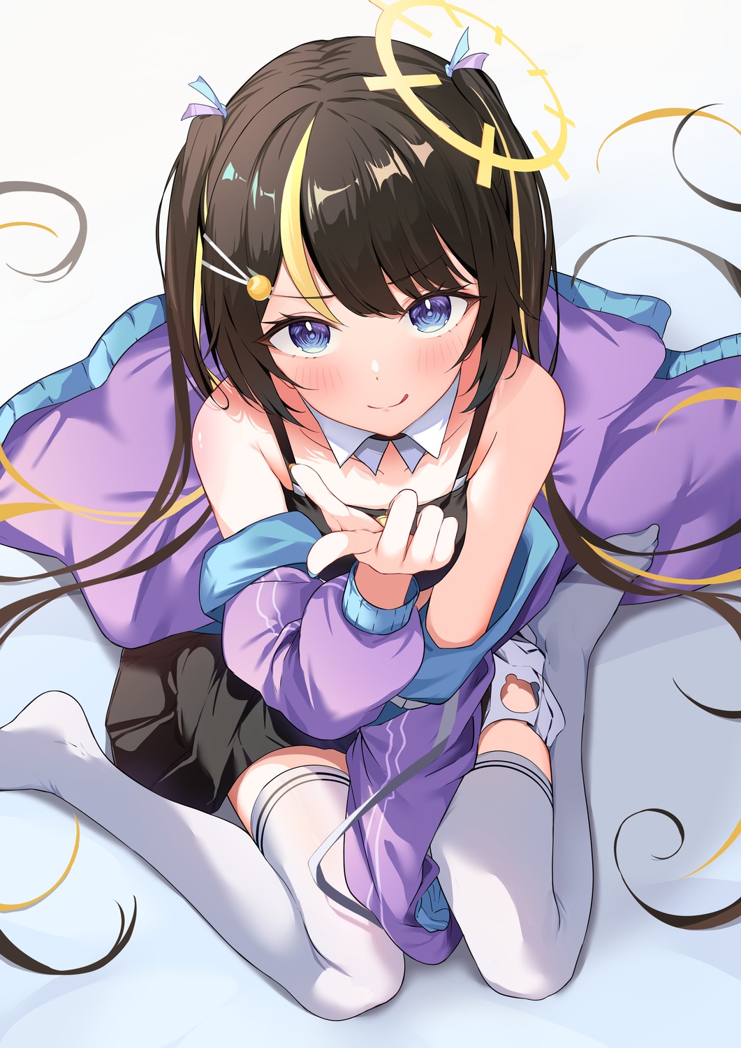 equal_(heartstrings), indie_virtual_youtuber, thighhighs