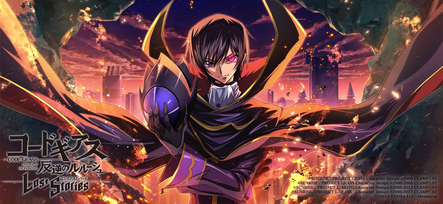 code_geass, code_geass:_lost_stories, lelouch_lamperouge