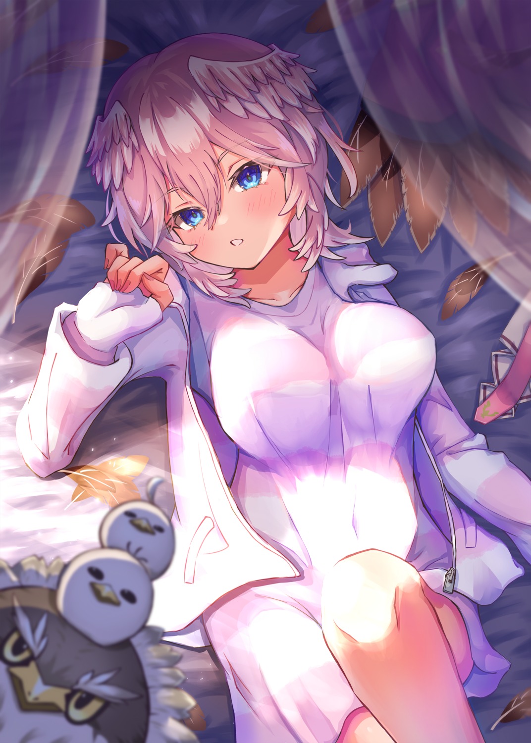 hololive, mihaeru, takane_lui, wings