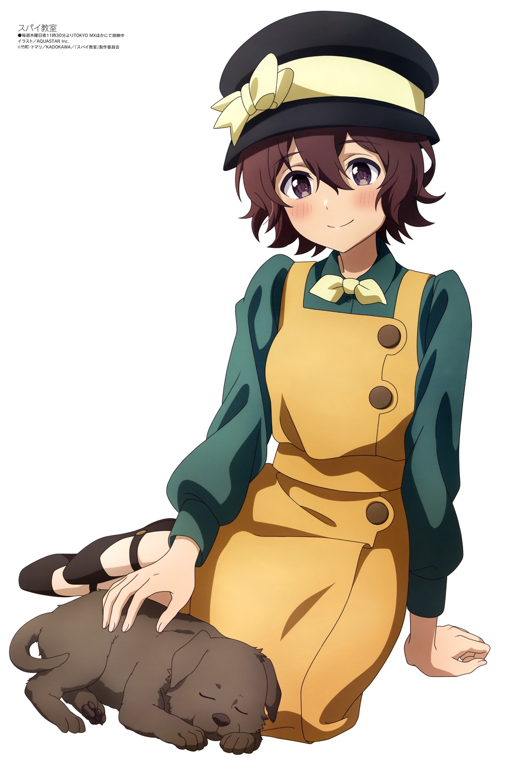 aquastar_inc., dress, sara_(spy_kyoushitsu), spy_kyoushitsu